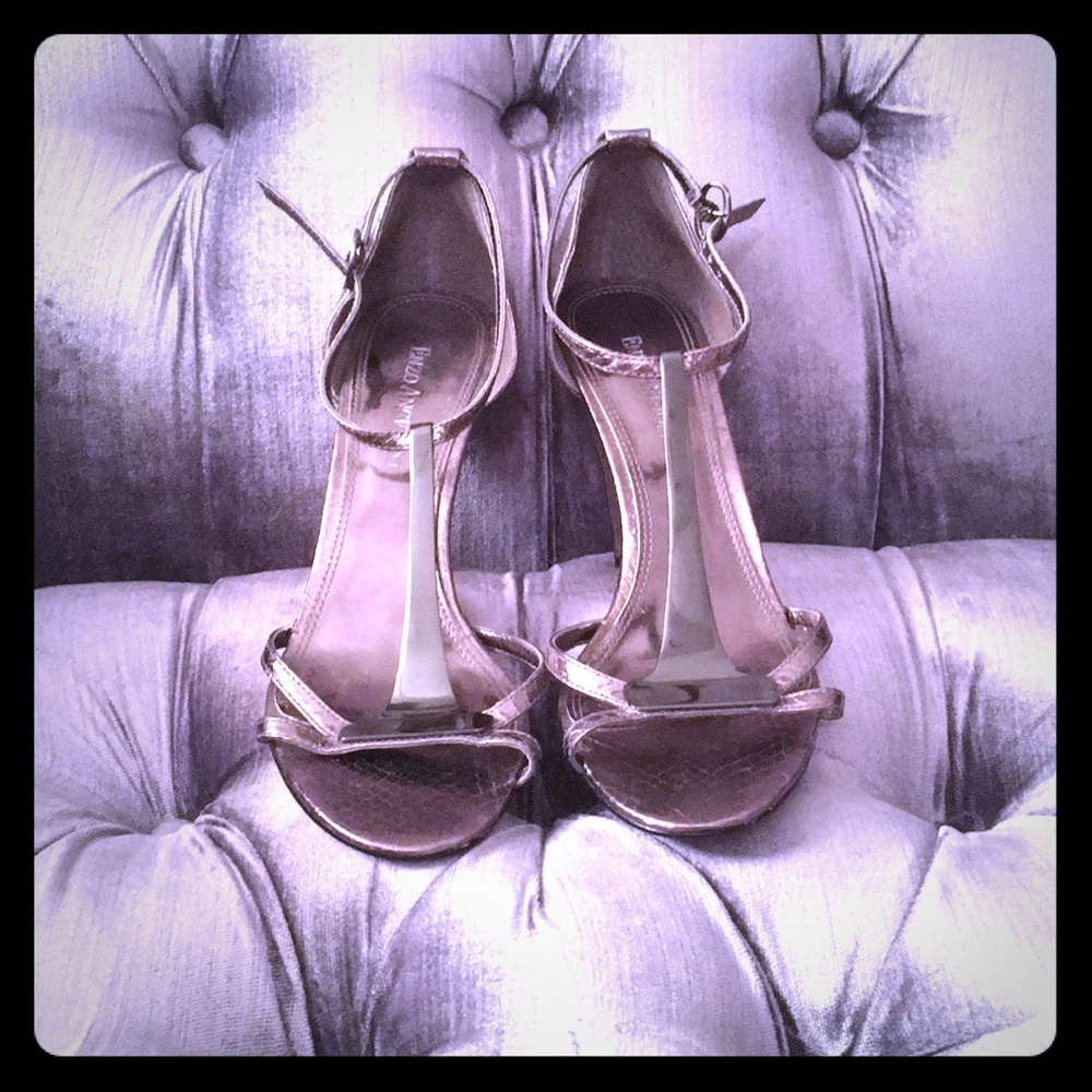 Sexy Pewter Heels